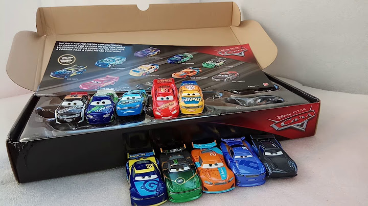 Обзор набора Тачки 3 гонщики Mattel 2018 с Дэном Карсиа.