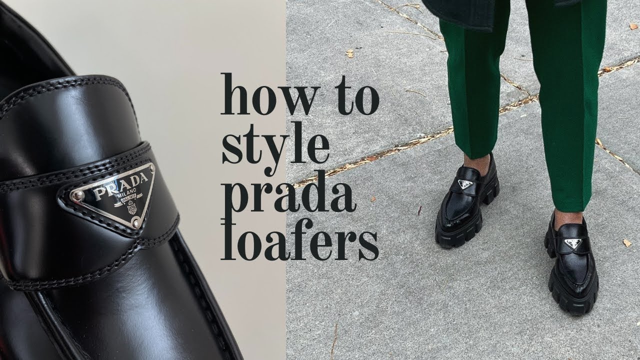 FALL OUTFITS / WAYS TO STYLE PRADA LOAFERS - YouTube