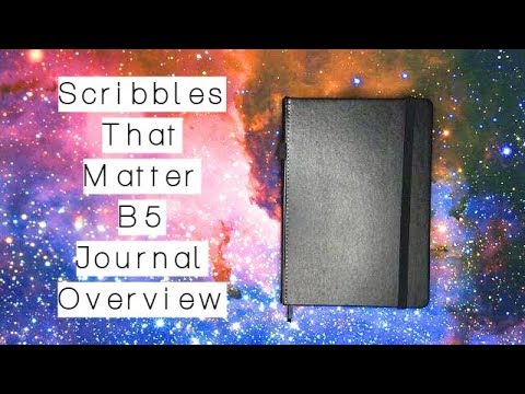 กระดาษขนาด b5  New 2022  Scribbles That Matter B5 Dotted Journal Overview