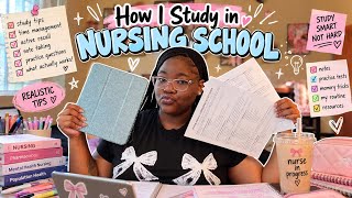 Full How I Study in Nursing School 📚 | Study Tips That ACTUALLY Work! Guide