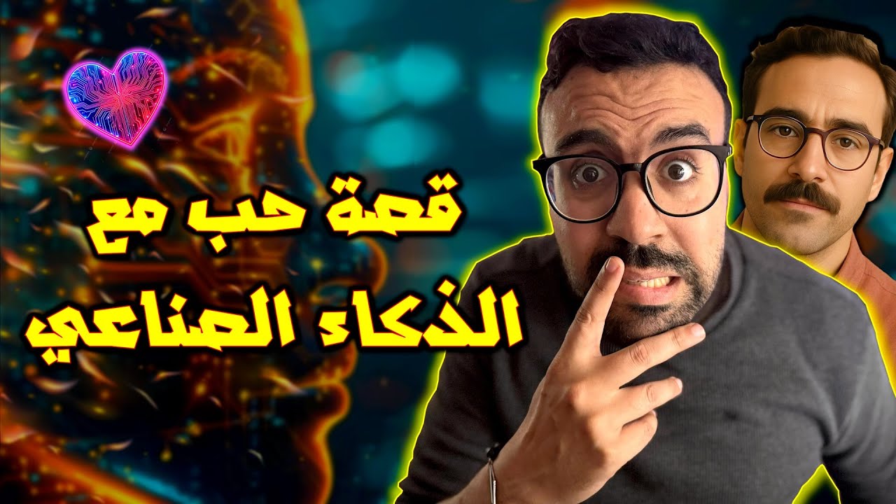 قصة حب مع الذكاء الصناعي 😱