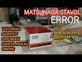 🔴 CARA PERBAIKI STAVOL SVC 1000N , ERROR BUNYI &amp; KELUAR API #videotutorial