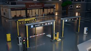Stylized Low Poly Parking Pack | 10 Game-Ready Models for Unity