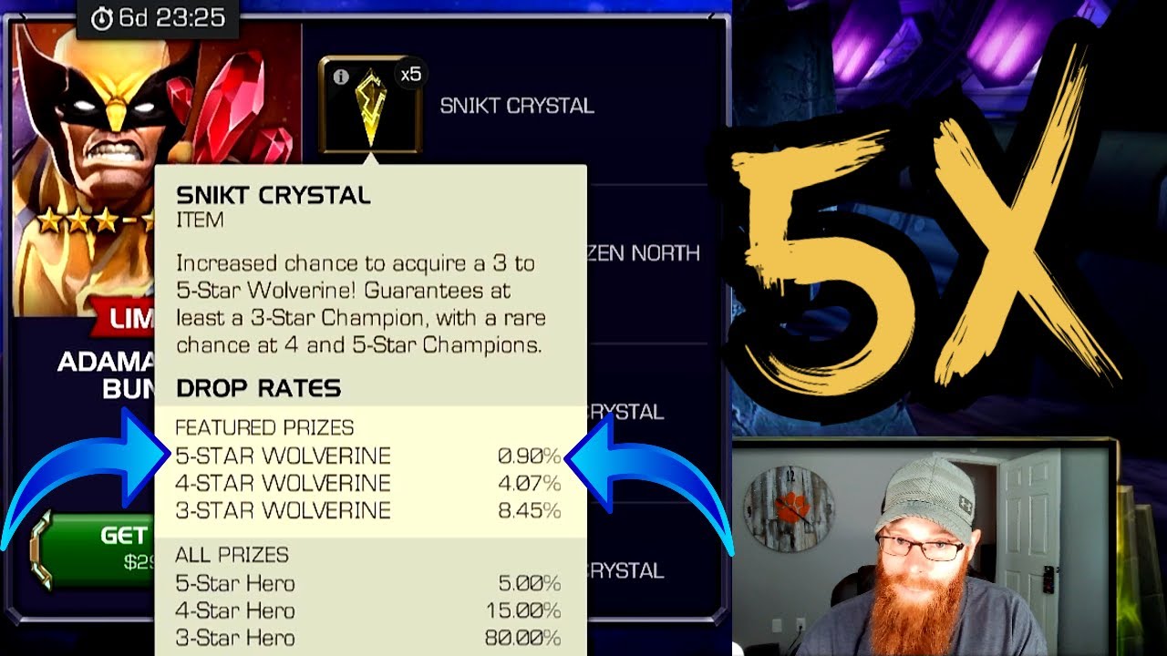 5X Attempts for a 5-Star Wolverine! - Marvel Contest of Champions