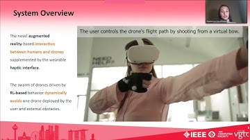 DroneARchery: Human-Drone Interaction VR & Haptics & Multi-UAV Driven by Deep Reinforcement Learning