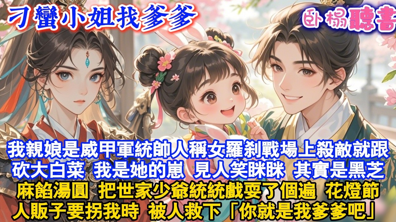 【古代萌娃】我親娘是威甲軍統帥人稱女羅刹戰場上殺敵就跟砍大白菜我是她的崽見人笑眯眯其實是黑芝麻湯圓把世家少爺統統戲耍個遍花燈節人販子要拐我時被救下「你就是我爹爹吧」#故事頻道 #爽文 #萌娃 #情感