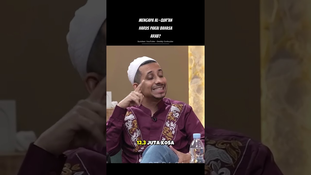 Mengapa Al‑Qur'an Harus Pakai Bahasa Arab?