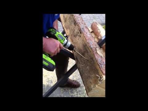 GreenWorks шуруповерт загоняем