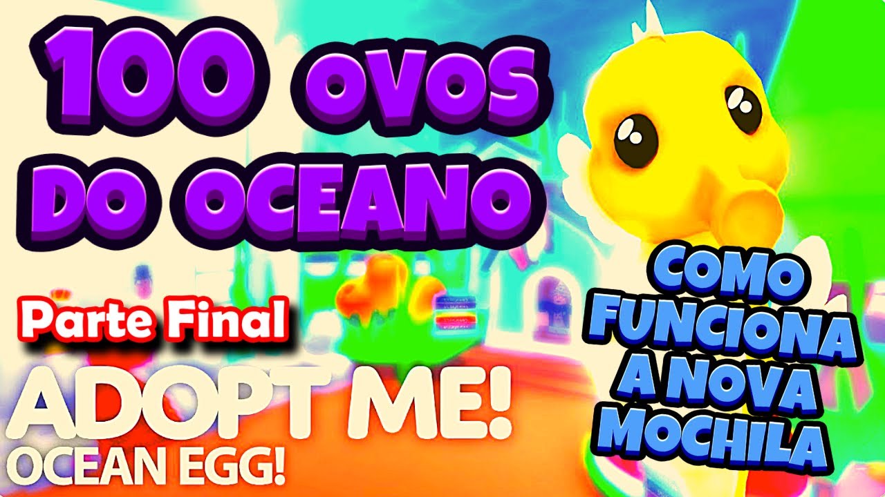 🐣 ABRINDO 100 OVOS da FLORESTA no ADOPT ME 🐣 Roblox 