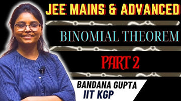 JEE Mains & Advanced: Binomial Theorem Part 2  #jeemains #jeeadvanced  🎯💯#jeemaths