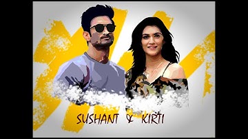Photoshop | How to Create Cartoon Effect | Vector Art | Sushant Singh Rajput & Kirti Sanon
