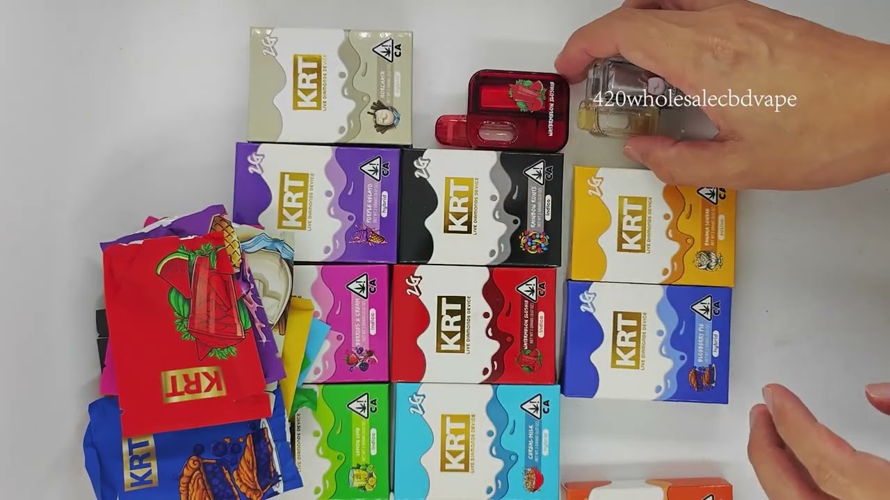 2024 KRT disposable vape 2 gram wholesale Empty