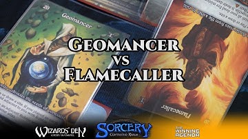 Sorcery TCG Deck Tek: Geomancer vs Flamecaller