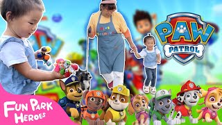 Paw Patrol Egg Hunt Nursery Rhymes Pj Masks Finger Family Fun Park Heroes