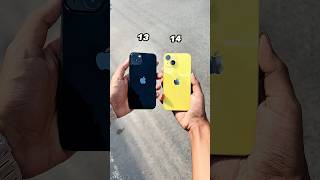 iPhone 13 Vs iPhone 14 || Camera Zoom Test! #shorts