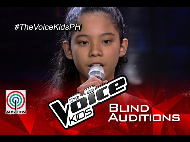 The Voice Kids Philippines 2015 Blind Audition: Chandelier by Sassa class=