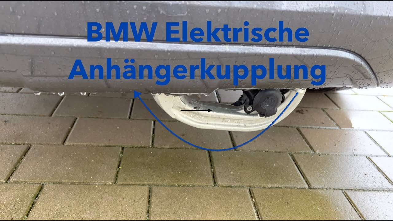 BMW Elektrische Anhängerkupplung Ausfahren 