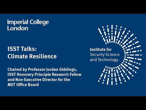 ISST Talks: Climate Resilience