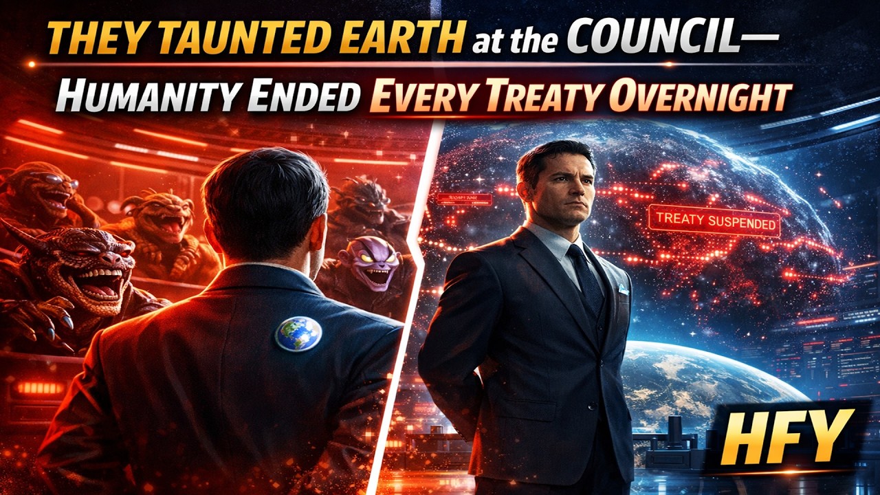 They Taunted Earth at the Council—Humanity Ended Every Treaty Overnight |HFY| SCI FI