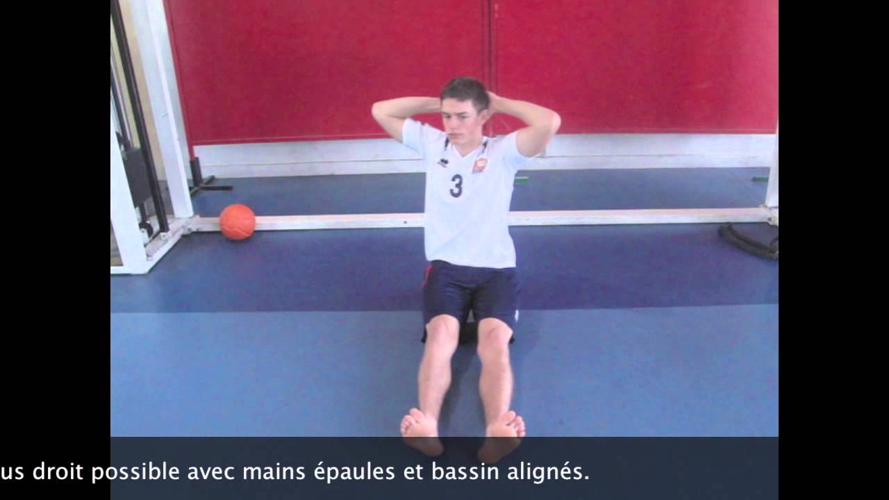 préparation physique course à pied Travail des rotateurs assis sur mini waff