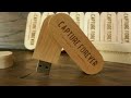 Top Wooden USB Flash Drives Logo Engraving