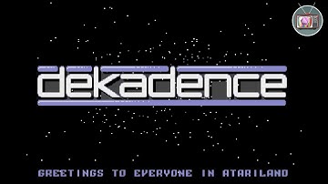 Starfield Humppa by Dekadence (2019) | Atari ST Demoscene
