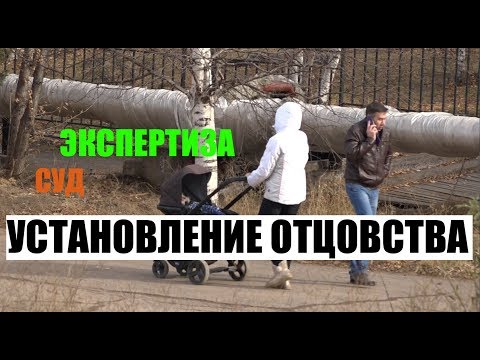 Процесс установления отцовства