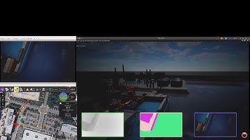 Harbour Distance: Result of connecting Airsim + ROS + PX4 + QGC