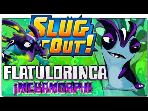 SLUGTERRA / BAJOTERRA | SLUG IT OUT | ESPAÑOL | ¡NUEVAS BABOSAS! FLATULORINCA MEGAMORPH