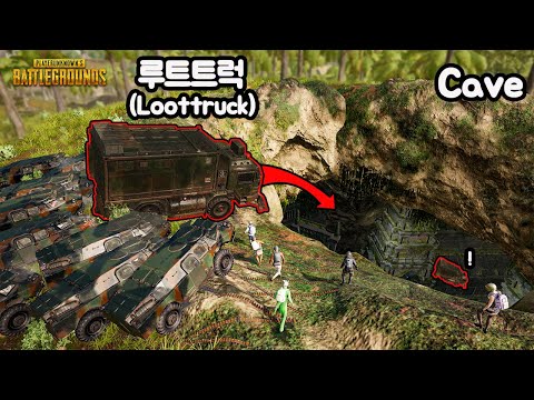 I dropped the Loot truck into the <strong>cave</strong>!!!