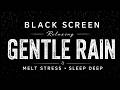 Black Screen Rain & Thunder | Powerful Sleep Sounds for Deep Rest All Night