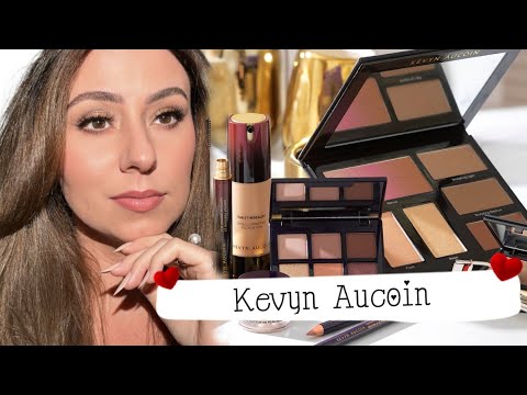 NEW KEVYN AUCOIN MAKEUP UNBOXING + FIRST IMPRESSIONS