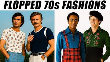 25 modieuze modetrends uit Groot-Brittannië uit de jaren 70 die jammerlijk faalden