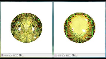 GemRay - cut optimization for sphalerite