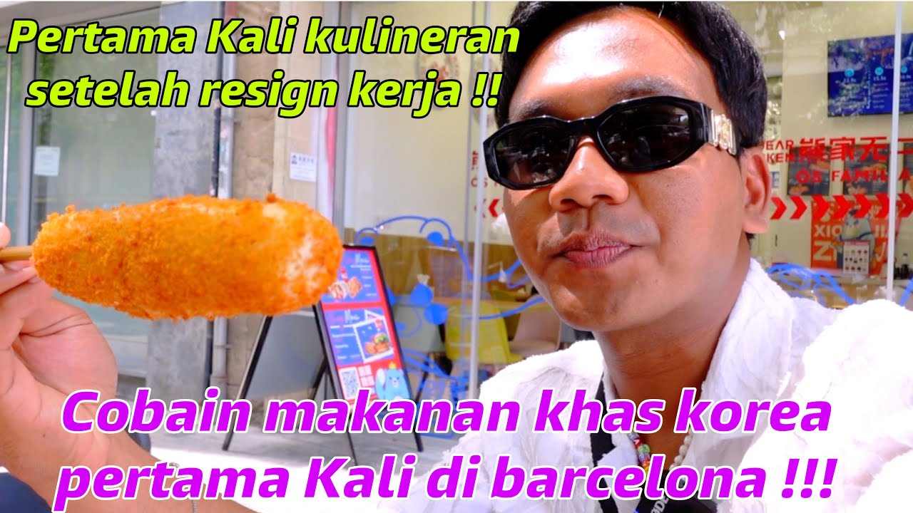 SETELAH RESIGN KERJA LANGSUNG KULINERAN BARENG TEMAN!! BORONG MAKANAN KHAS KOREA !!