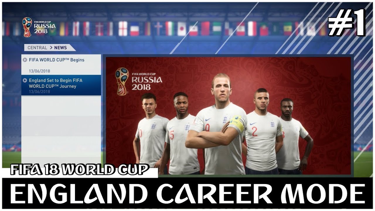 FIFA 18 England Career Mode It's Coming, Football's Coming Home 1