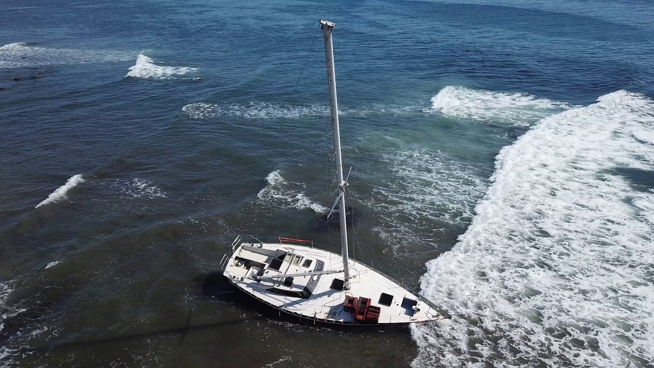 Sailboat Wreck Revisited YouTube
