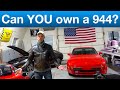 Review of Porsche 944 good and bad details in EPIC garage!