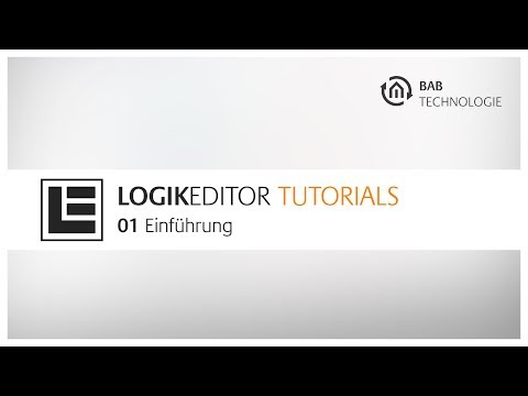 01 LOGIKEDITOR Tutorial Einleitung