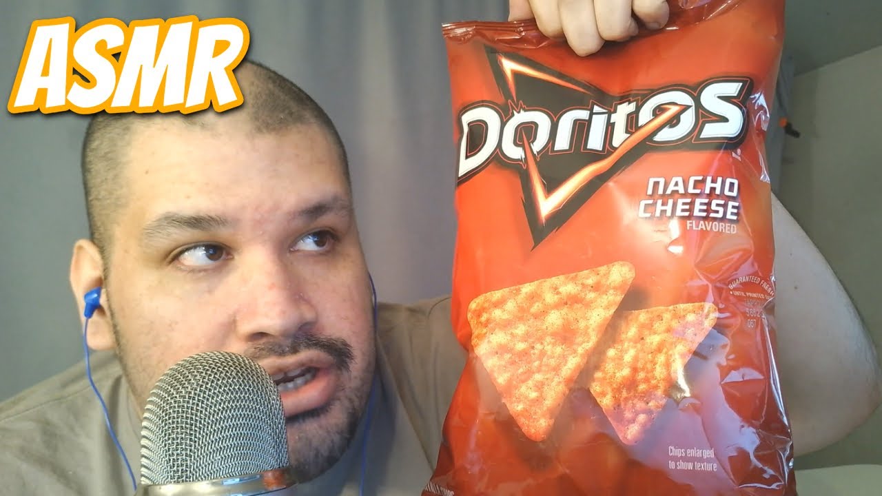 Asmr Doritos Nacho Cheese Mukbang