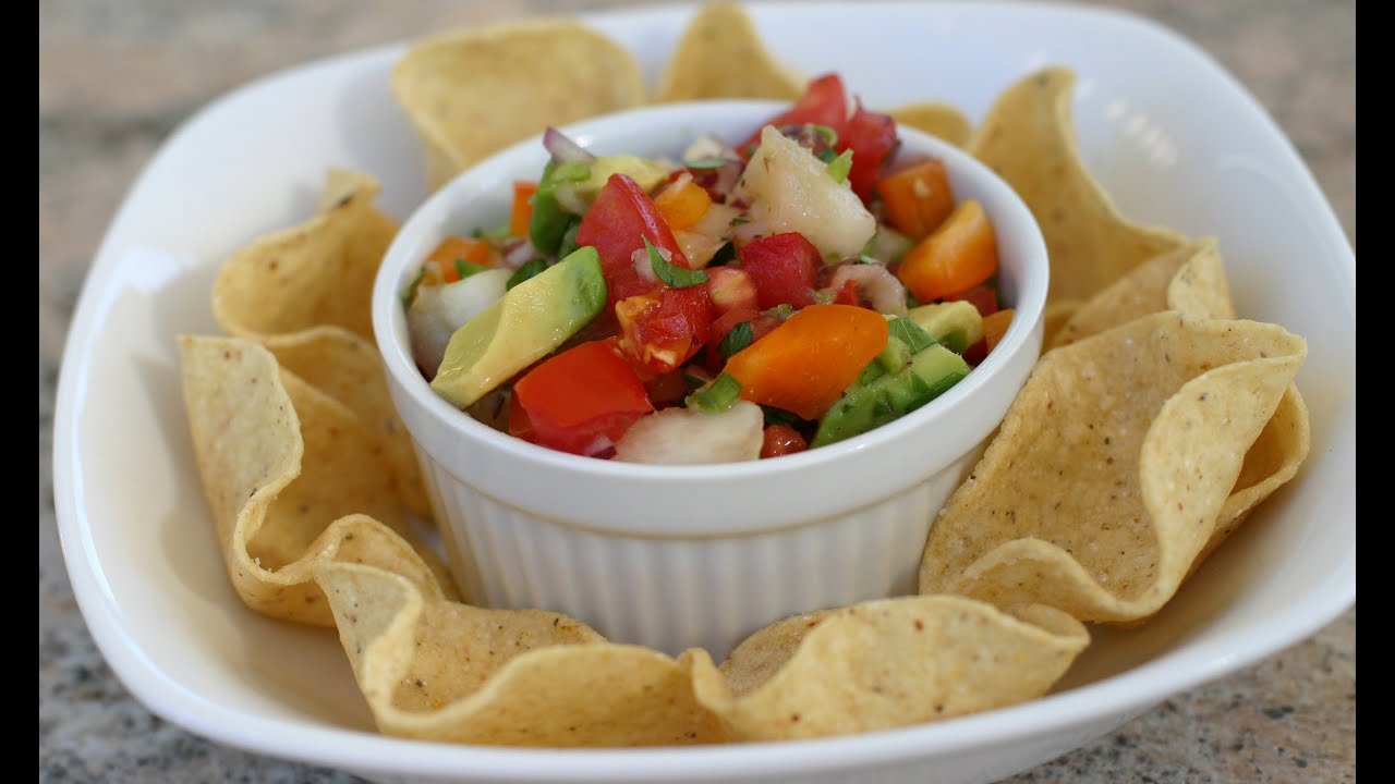 How To Make Avocado Salsa With Melon Recipe - Rockin Robin Cooks