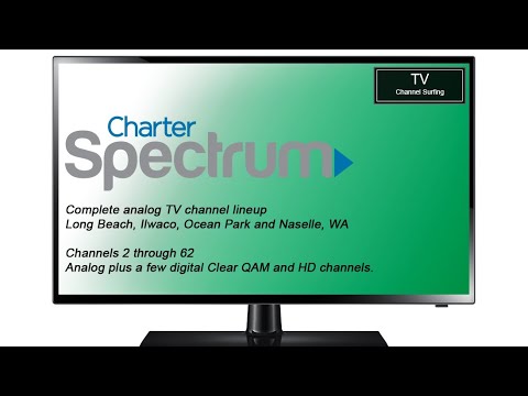 TV Channel Surfing: Charter Spectrum, Long Beach, WA [Analog] - YouTube