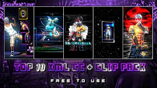 FREE FIRE TOP 10 XML CC   KLIP | PAKET KLIP FREE FIRE | 10 KLIP EMOTE TERBAIK ⬇️ #ff 