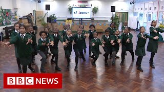 London schoolchildren star in cost of living music video