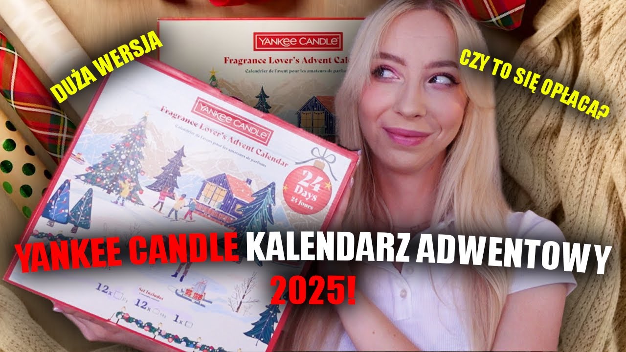 YANKEE CANDLE KALENDARZ ADWENTOWY 2025 24 DNIOWY! | CZY TO SIĘ OPŁACA?