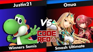 Code Red 36 WS - Justin21 (Yoshi) Vs. Onua (Pyra&Mythra)