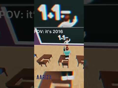 POV: Its 2016 #roblox #sad #robloxshort | AarizxYT