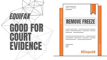 Equifax Unfreeze: How to Remove a Security Freeze from My Report - I Dispute & Repair Credit Fast