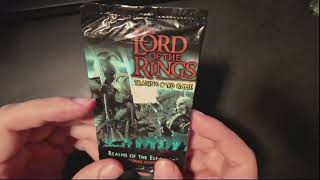 Opening 6 Packs of The Lord of the Rings: Realms of the Elf-Lords (Vintage Decipher)