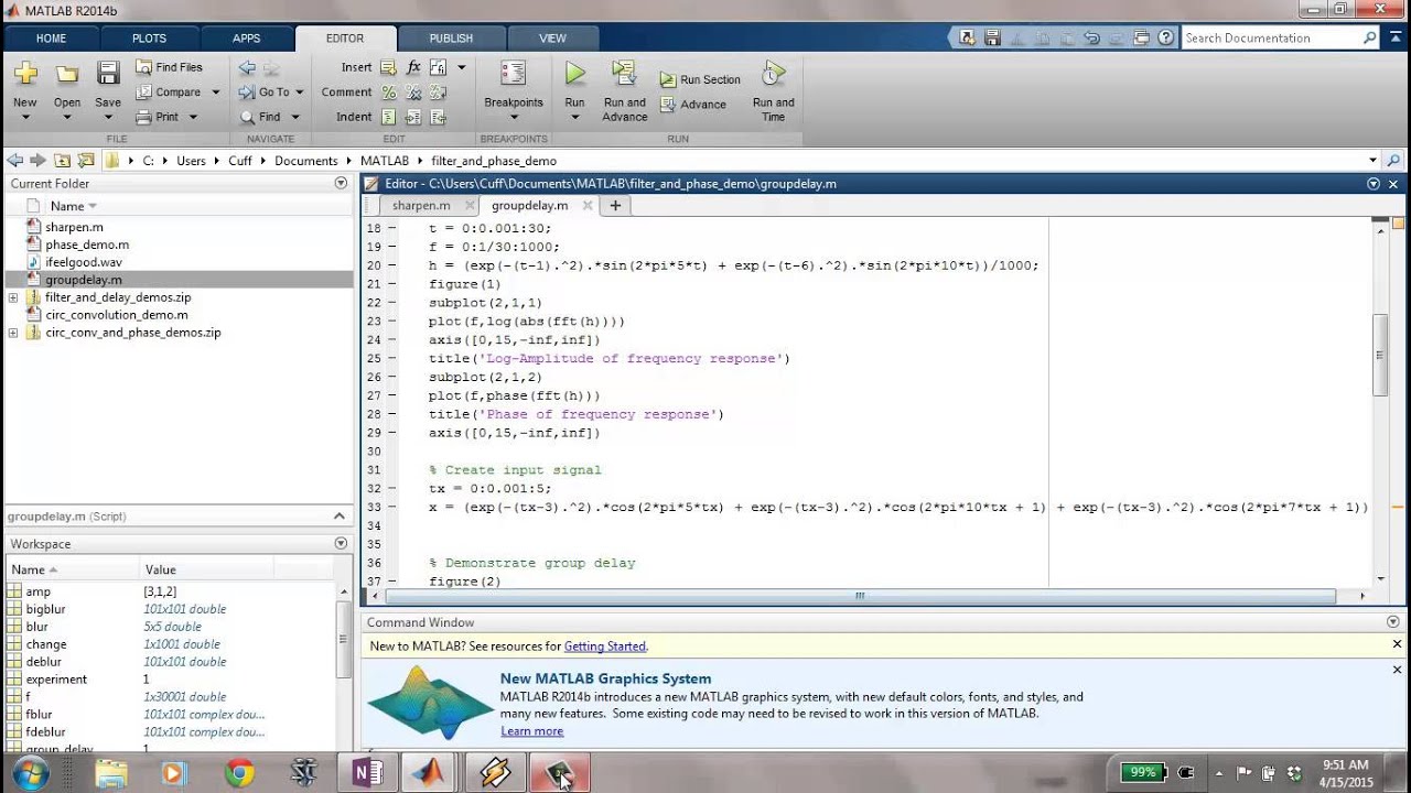 Filtering and Group Delay - YouTube
